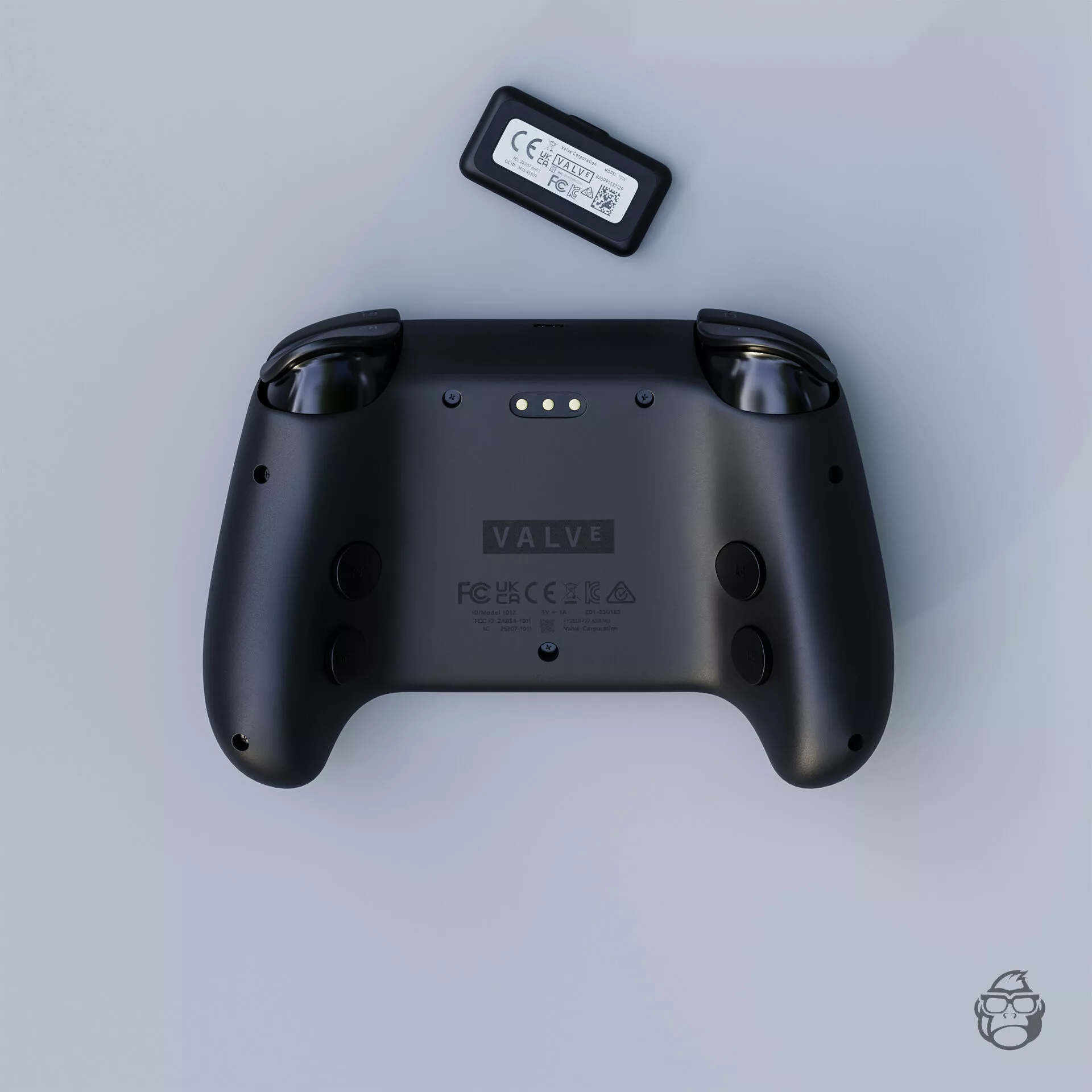 Steam Controller 2026 3D model animated rigged | CGTrader