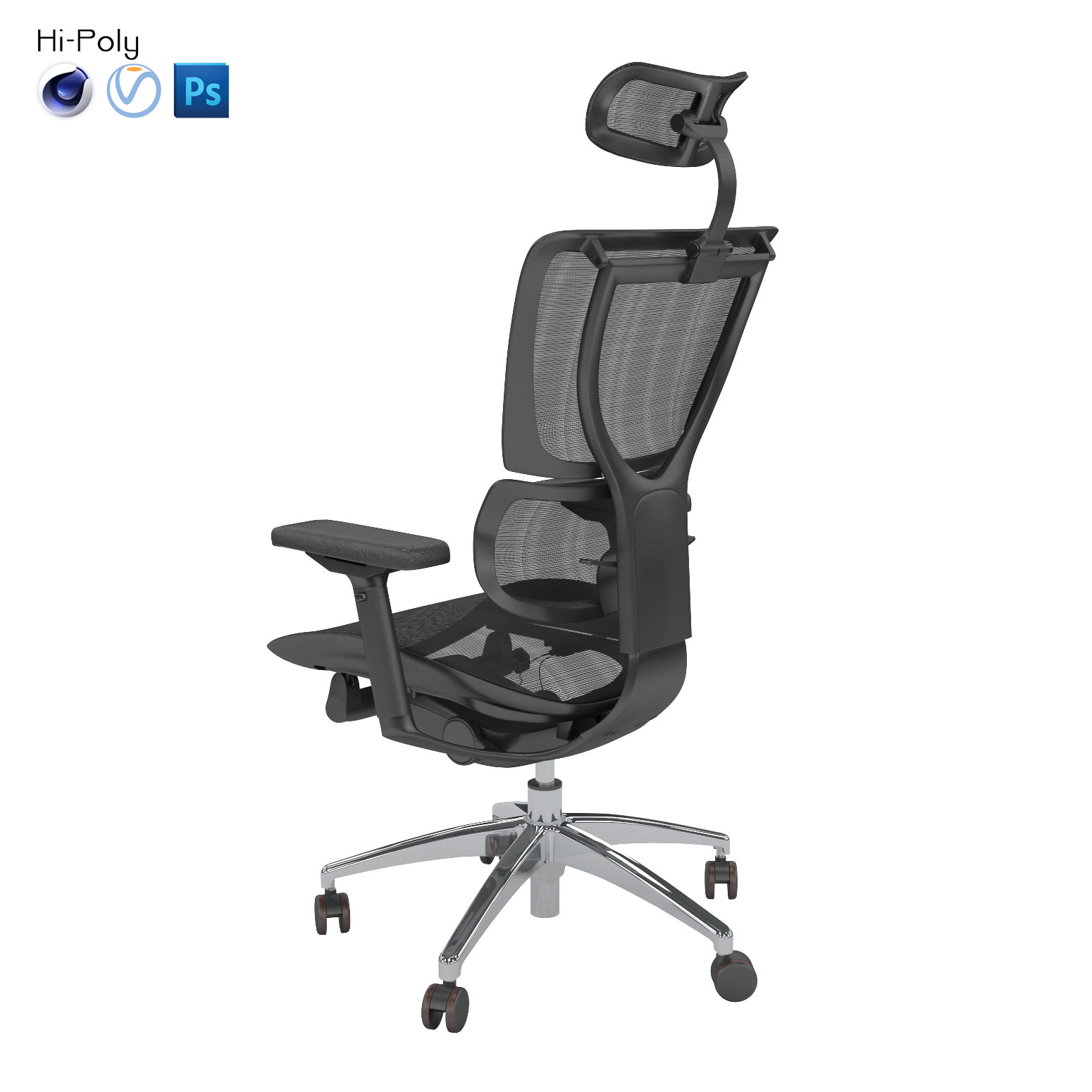 AlbaCR JOO Hi-Poly 3D model_1