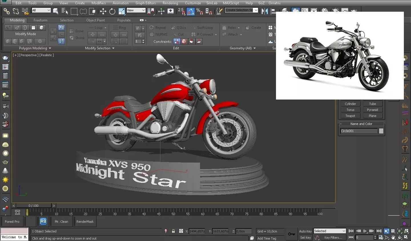 YAMAHA MIDNIGHT STAR 3D print model