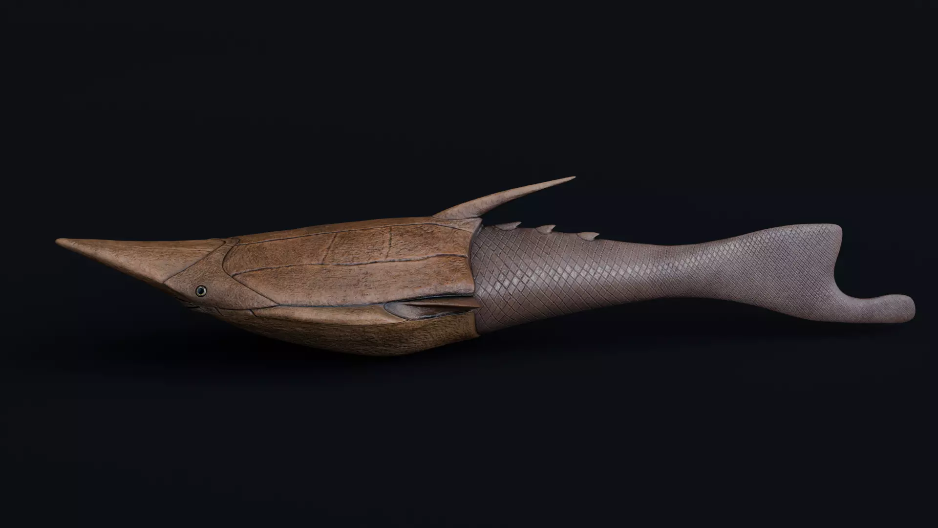 Pteraspis 3D model