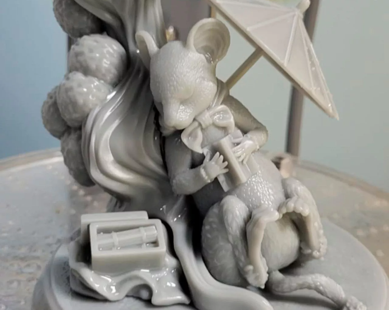 rakushun from the twelve kingdoms 3D print model