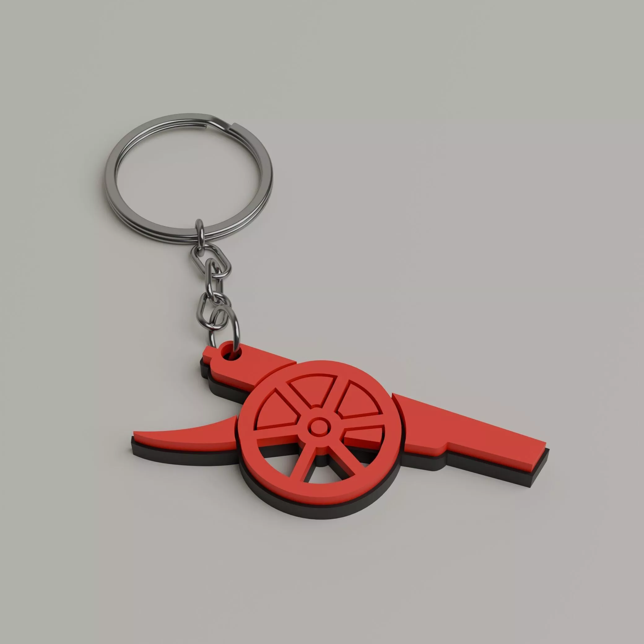 Arsenal Keychain 3D print model