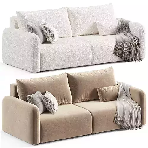 Kartos Sofa by Divan 3D model