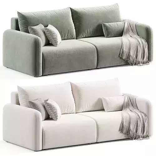 Kartos Sofa by Divan 3D model 5