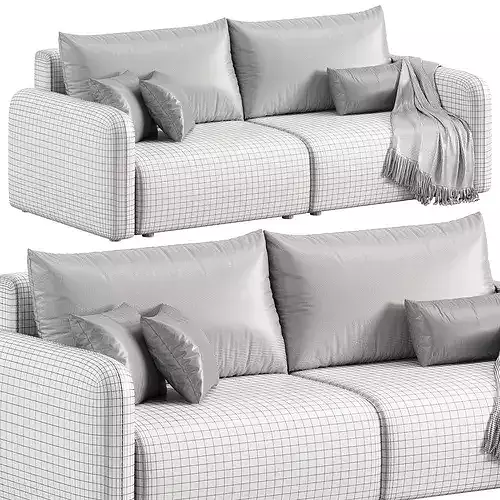 Kartos Sofa by Divan 3D model 7