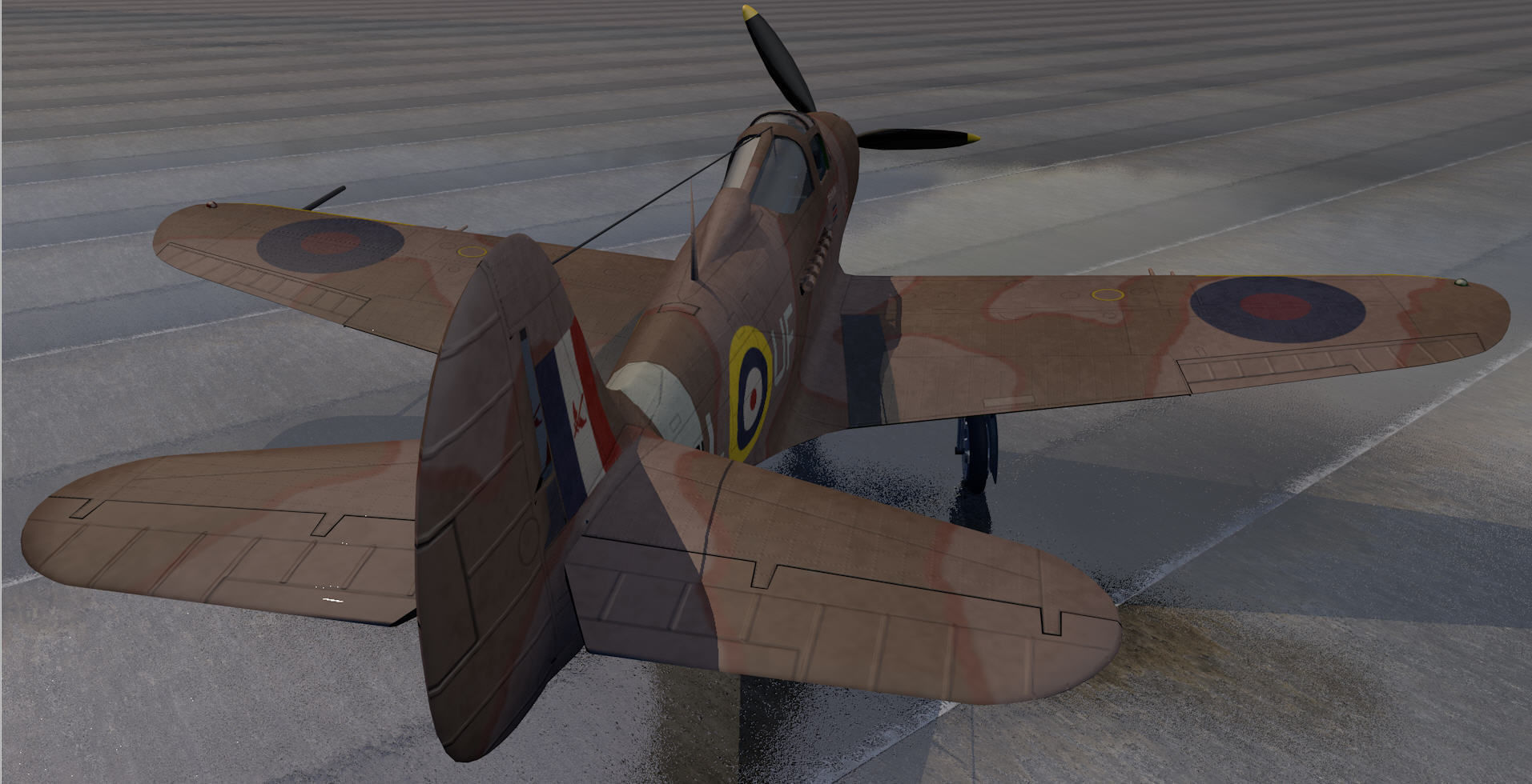 Bell Airacobra Mk-1 3D model_2