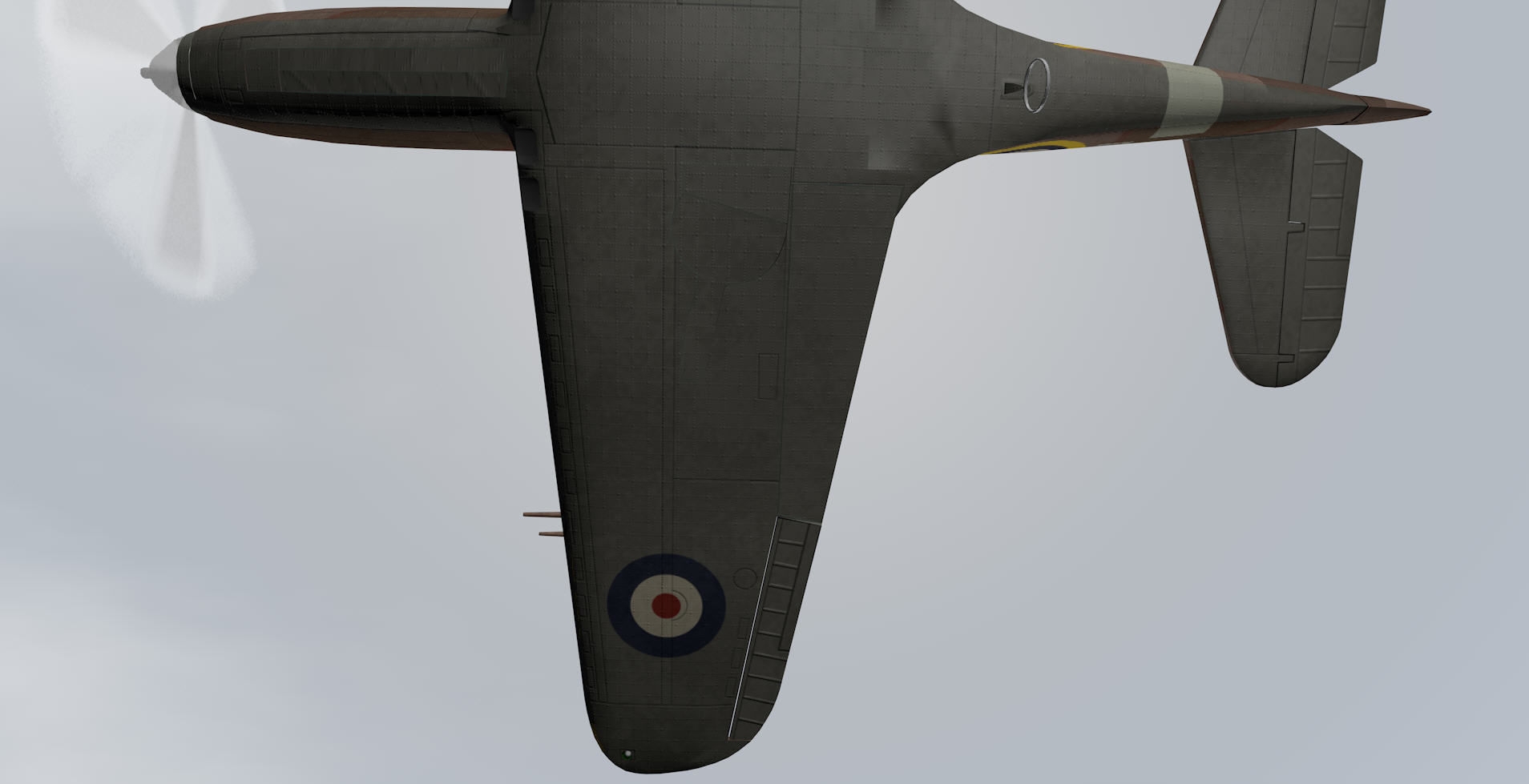 Bell Airacobra Mk-1 3D model_6