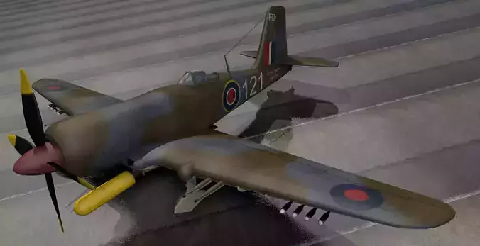 Blackburn B-37 Firebrand TF-5