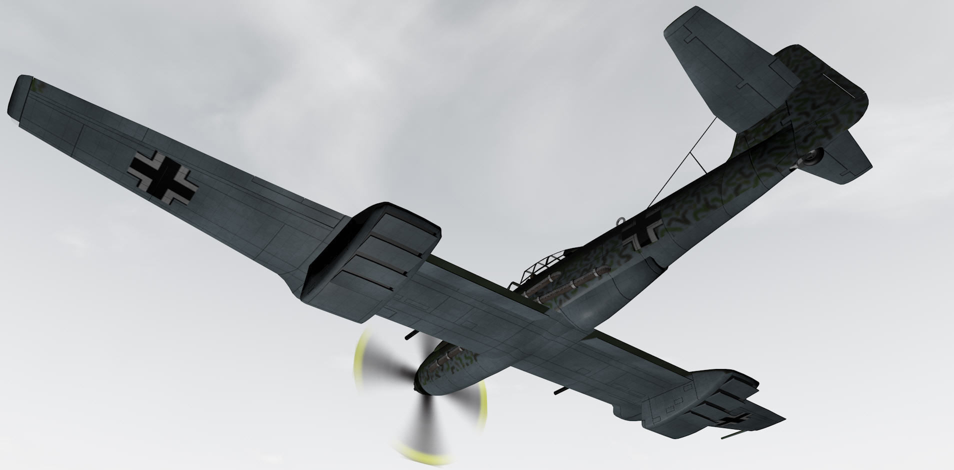 Blohm und Voss Bv-155v-1 3D model_11