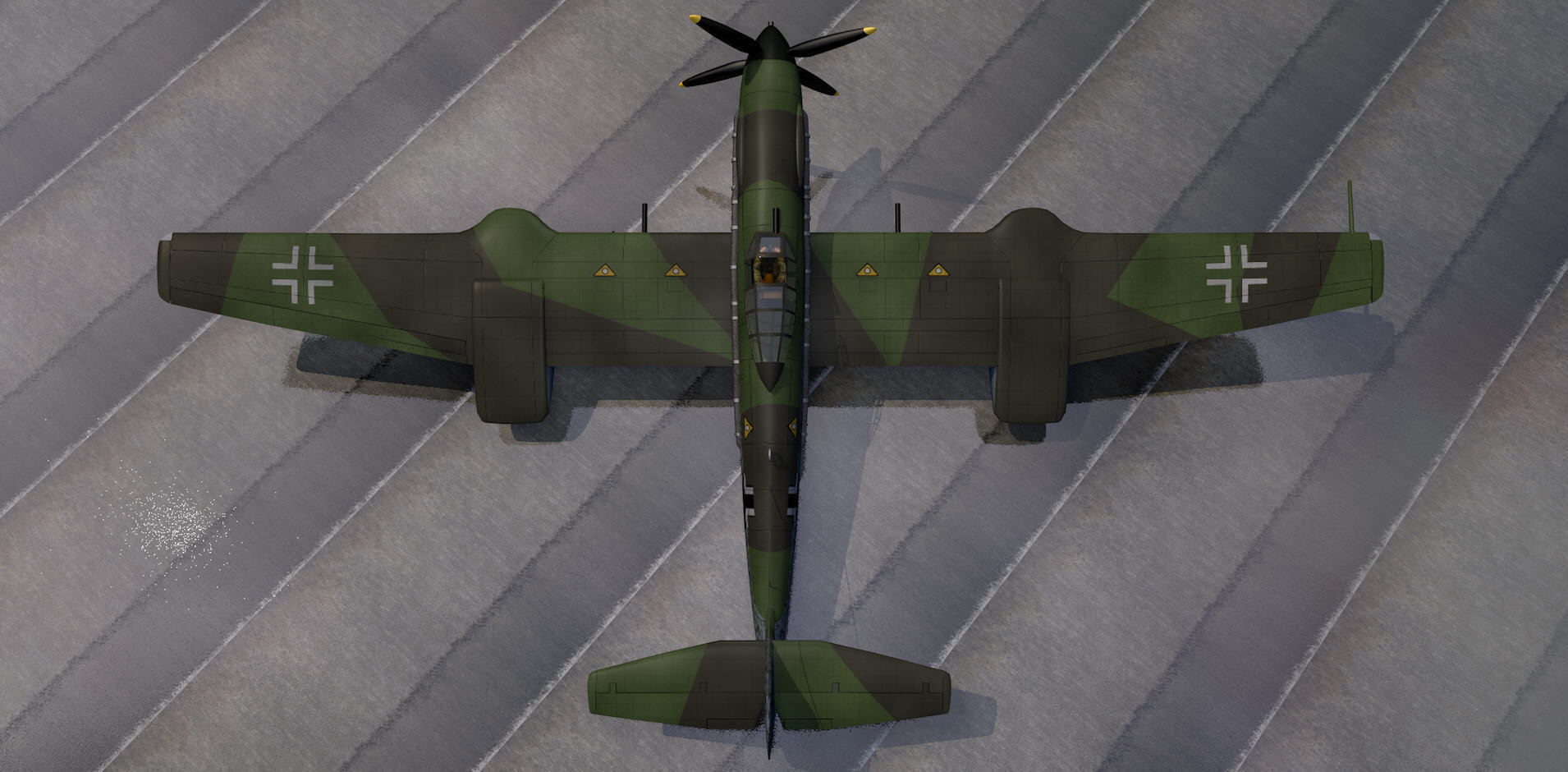Blohm und Voss Bv-155v-1 3D model_5