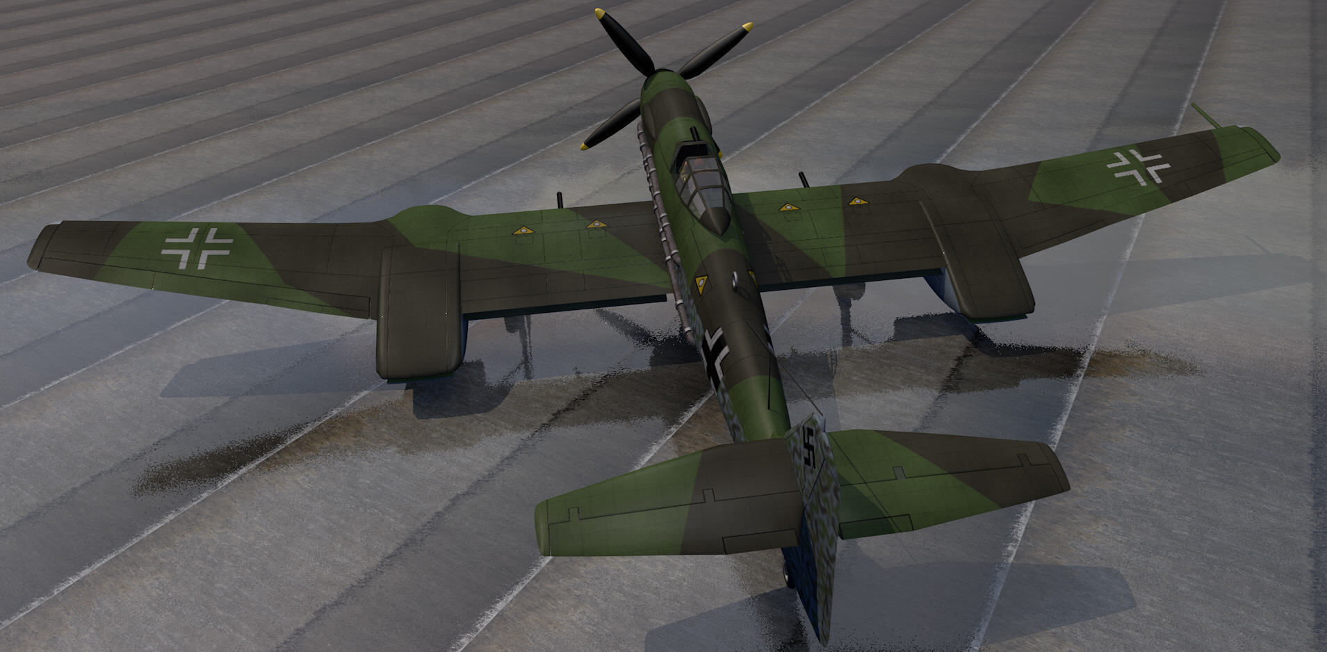 Blohm und Voss Bv-155v-1 3D model_1