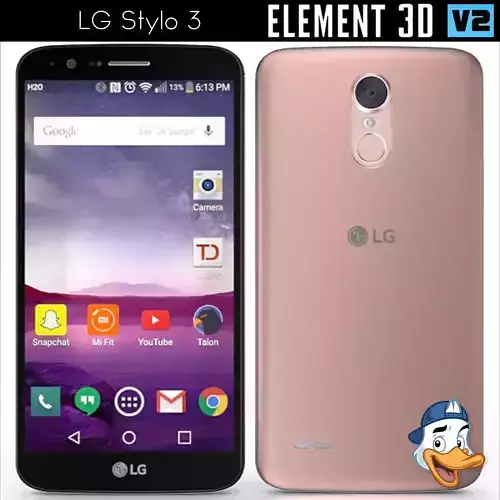 LG Stylo 3 for Element 3D
