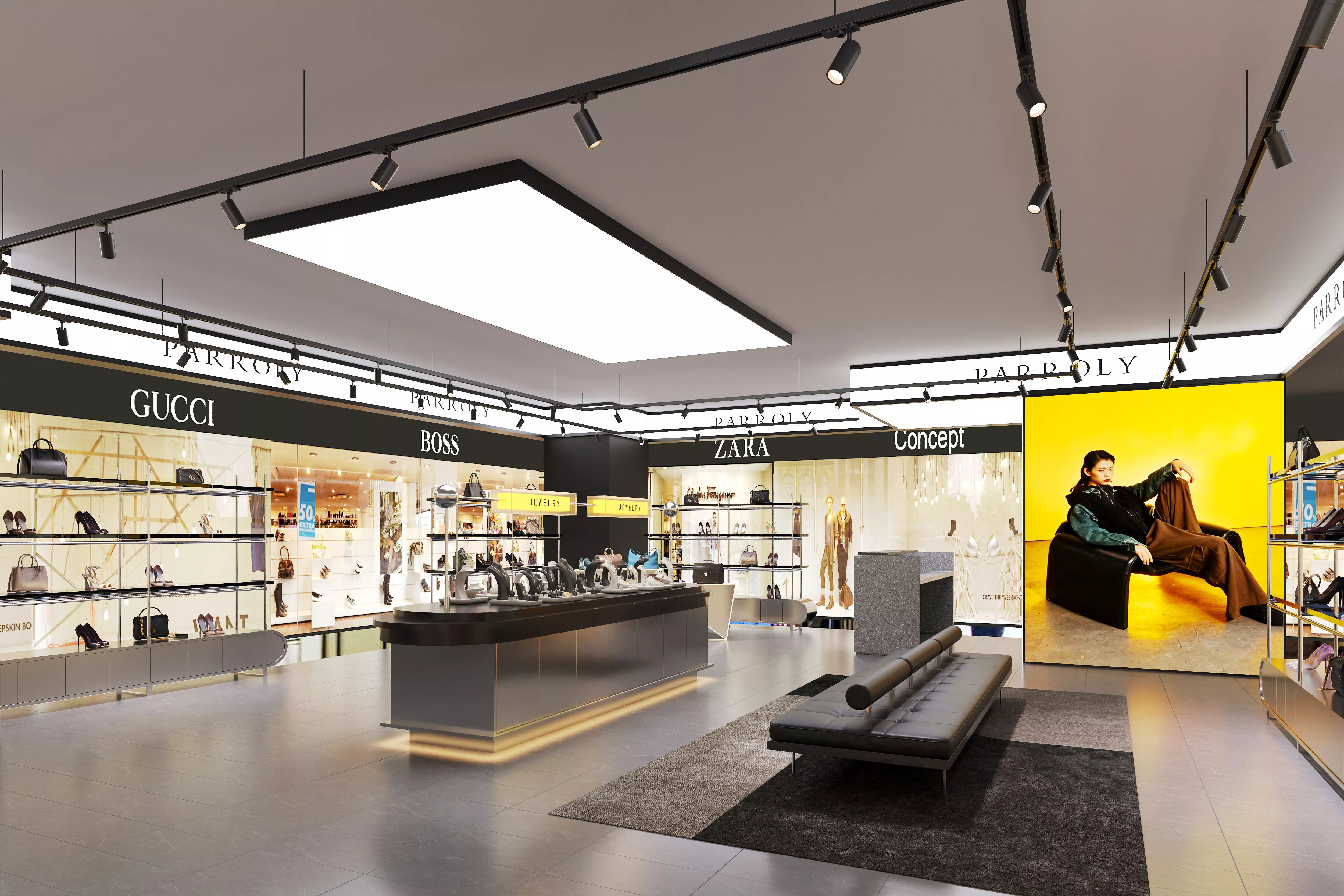 shoes store 3D model