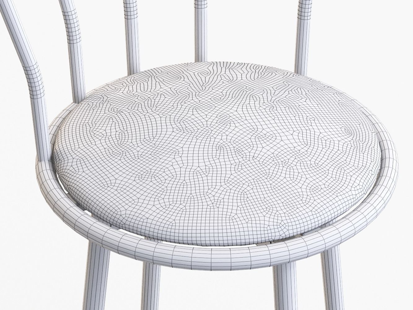 Bar Stool 3D model_9