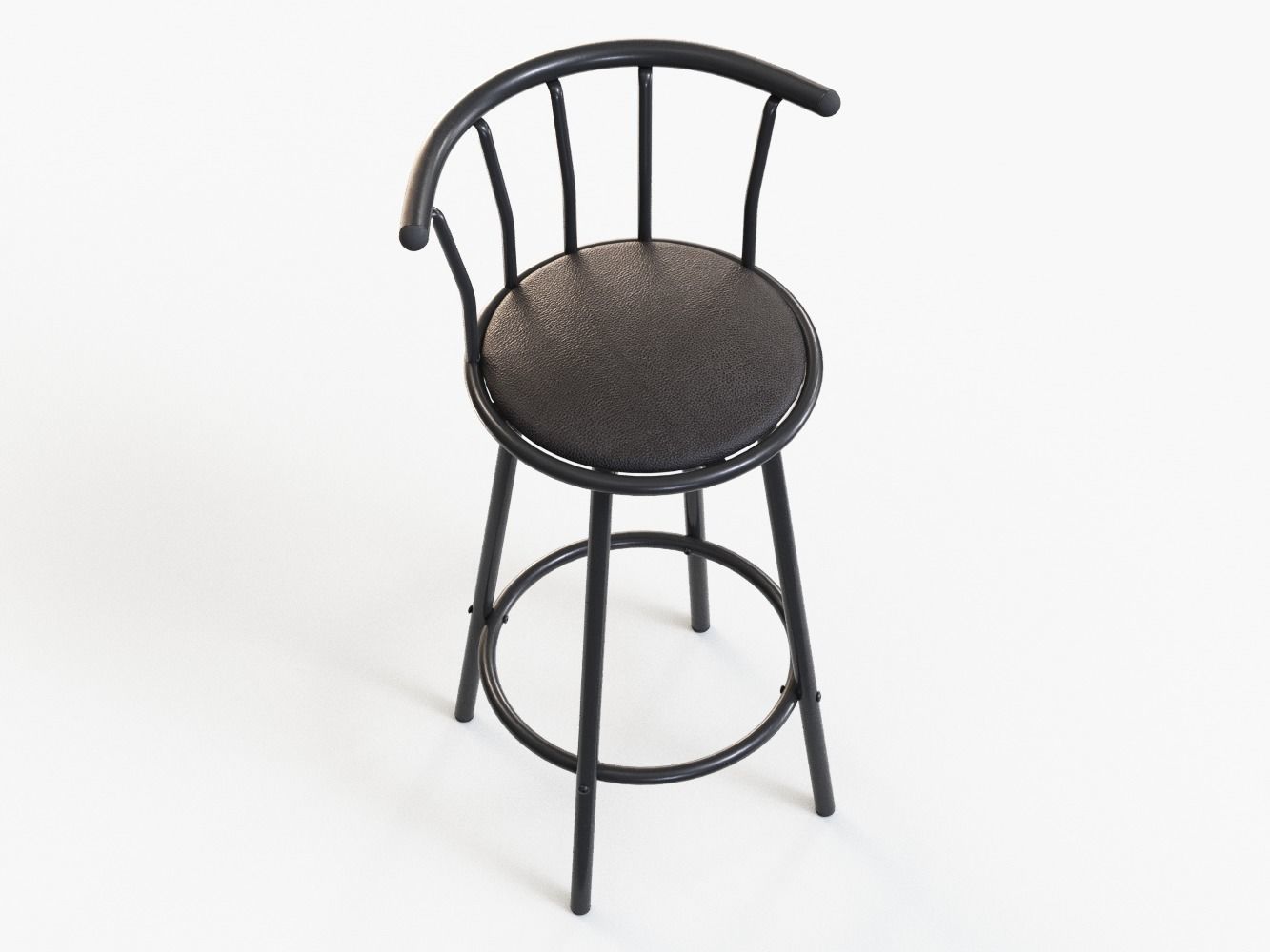 Bar Stool 3D model_1