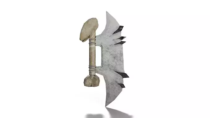 Ancient Fantasy Bone Axe