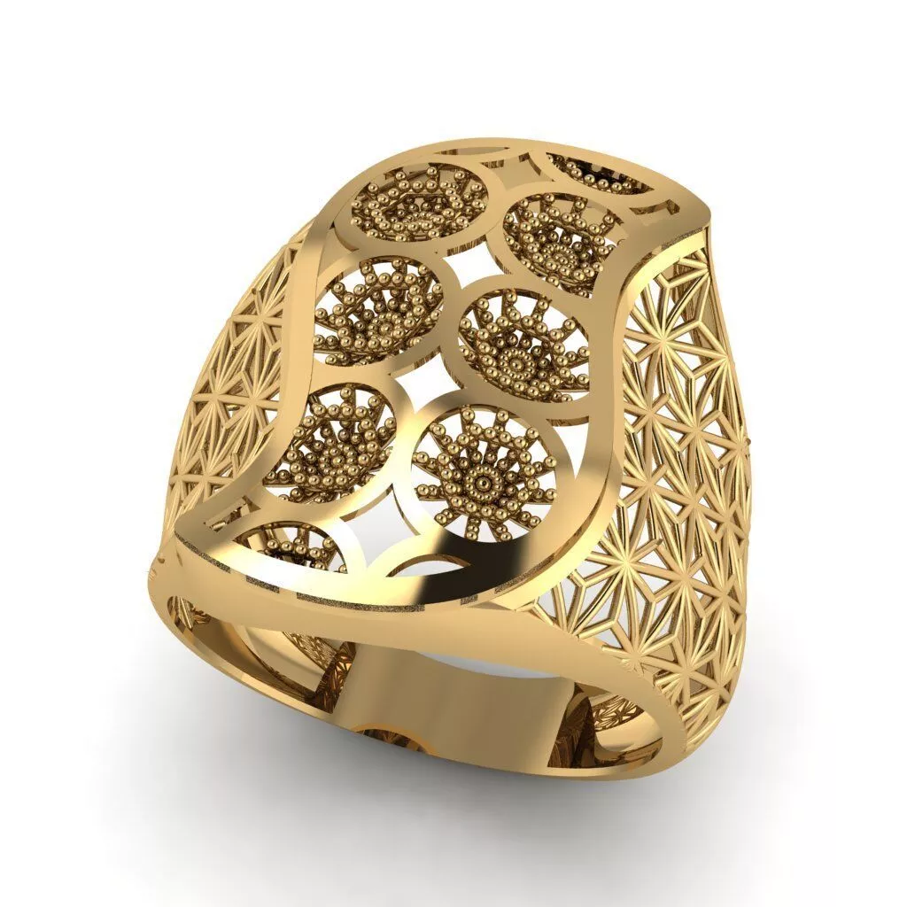Rings 3D print model