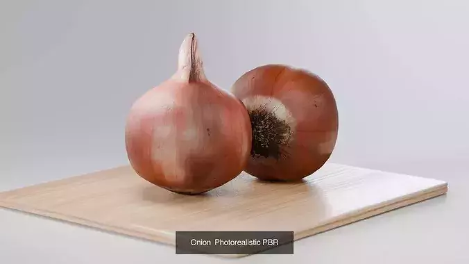 Photorealistic Fruit and Vegetable Pack  PBR High and Low Poly 7