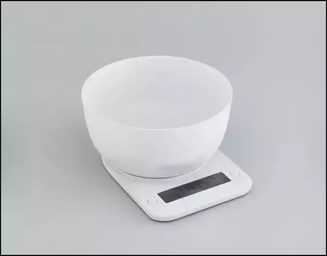 Kitchen scales 3D model