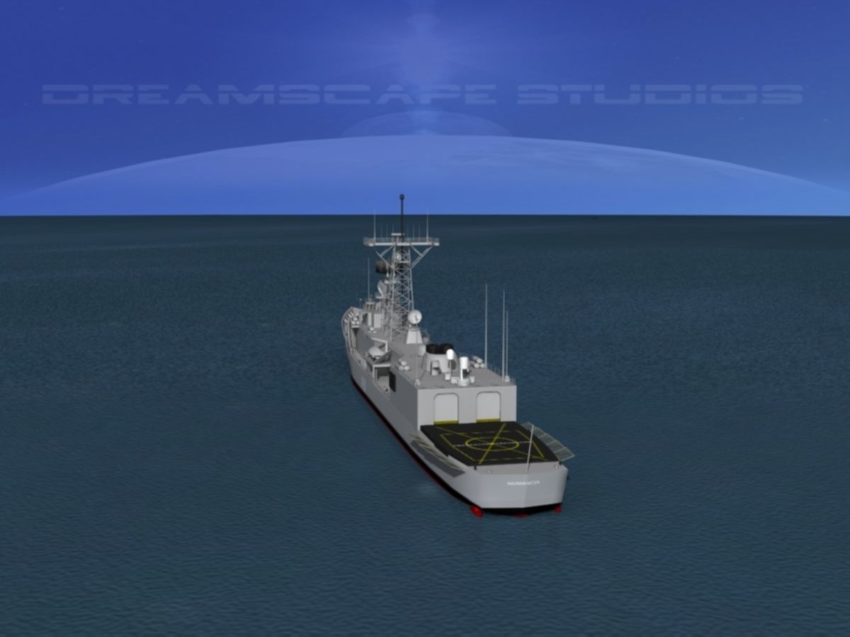 Spanish Frigate Numancia F83 3D model_3