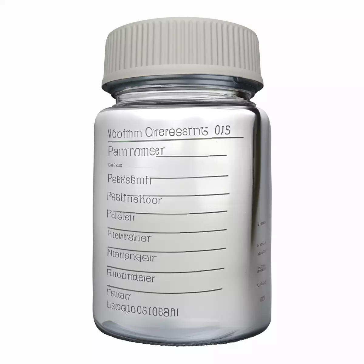 3D Model of Premium Laboratory Specimen Jar Airtight Seal Detail 3D model