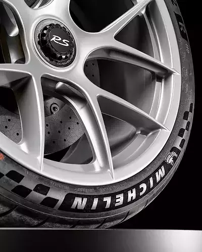 MICHELIN Pilot Sport CUP 2 R 335 30 R21 3D model 2