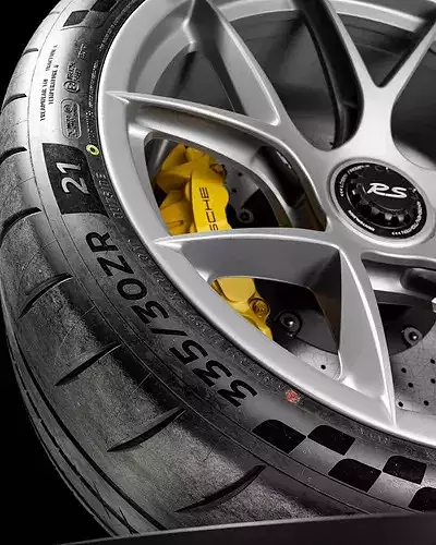MICHELIN Pilot Sport CUP 2 R 335 30 R21 3D model 5