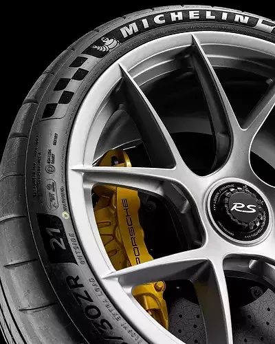 MICHELIN Pilot Sport CUP 2 R 335 30 R21 3D model 4