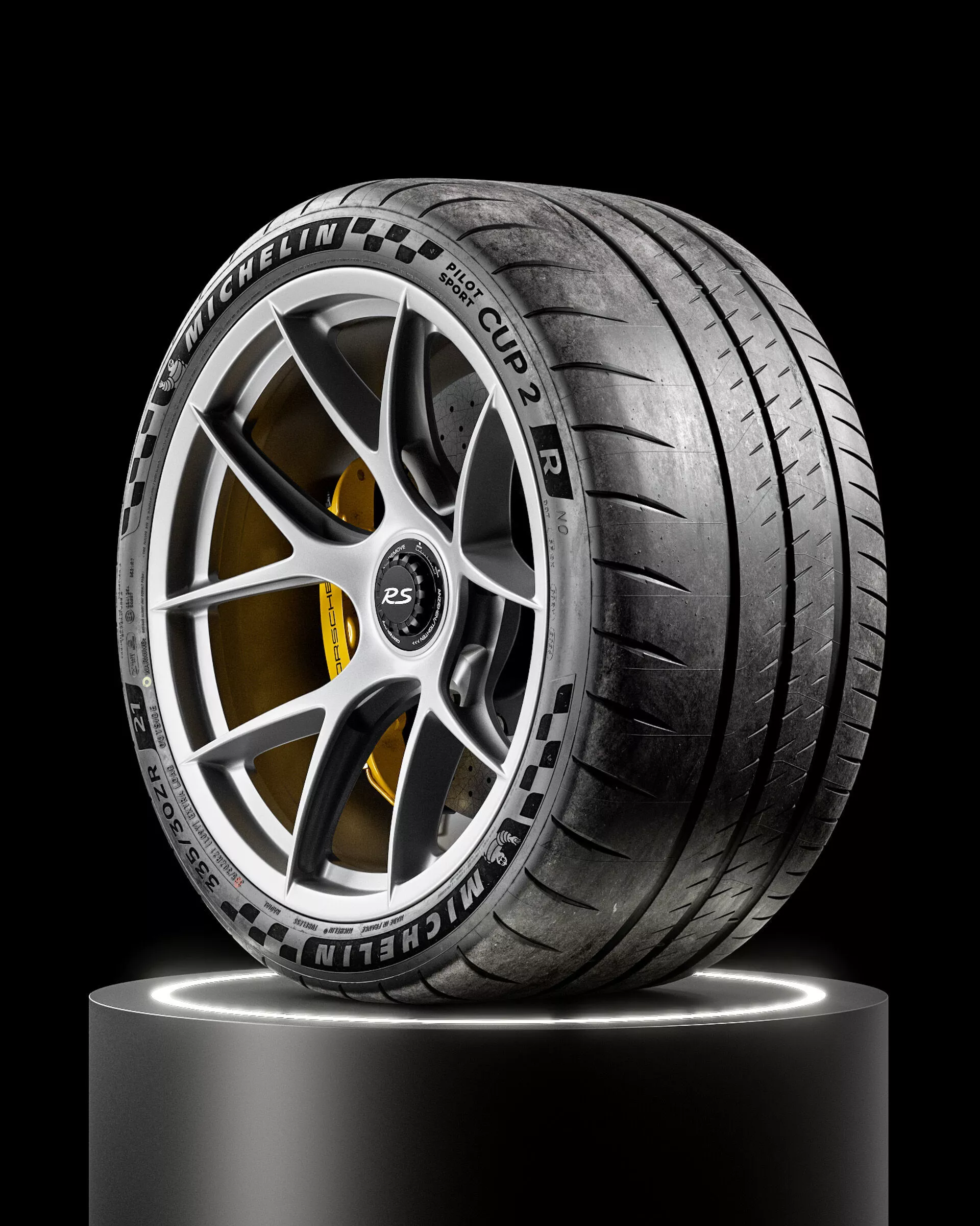 MICHELIN Pilot Sport CUP 2 R 335 30 R21 3D model