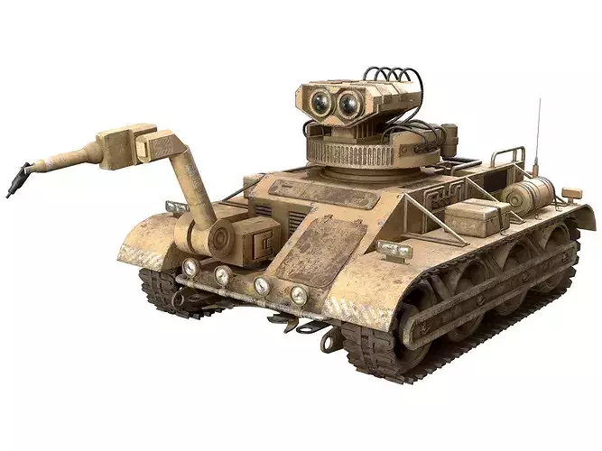 Robot Concept-3-Desert-Dirty