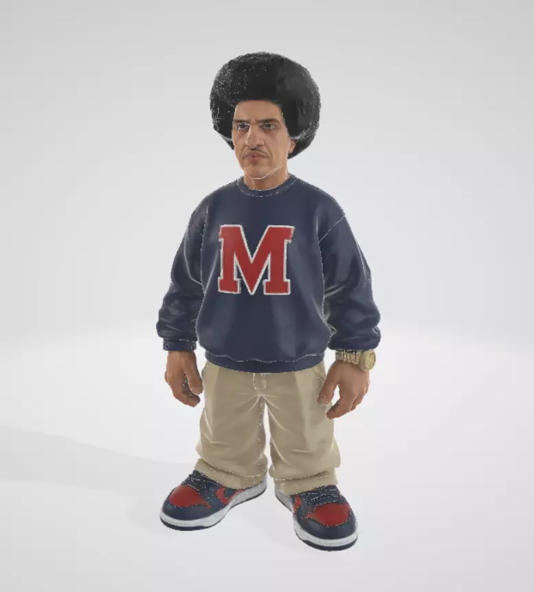 Mano Brown 3D print model