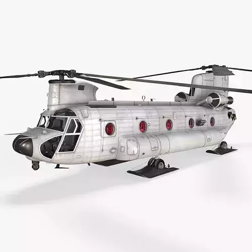 Helicopter CH-47 Chinook Blank Livery Static --13--