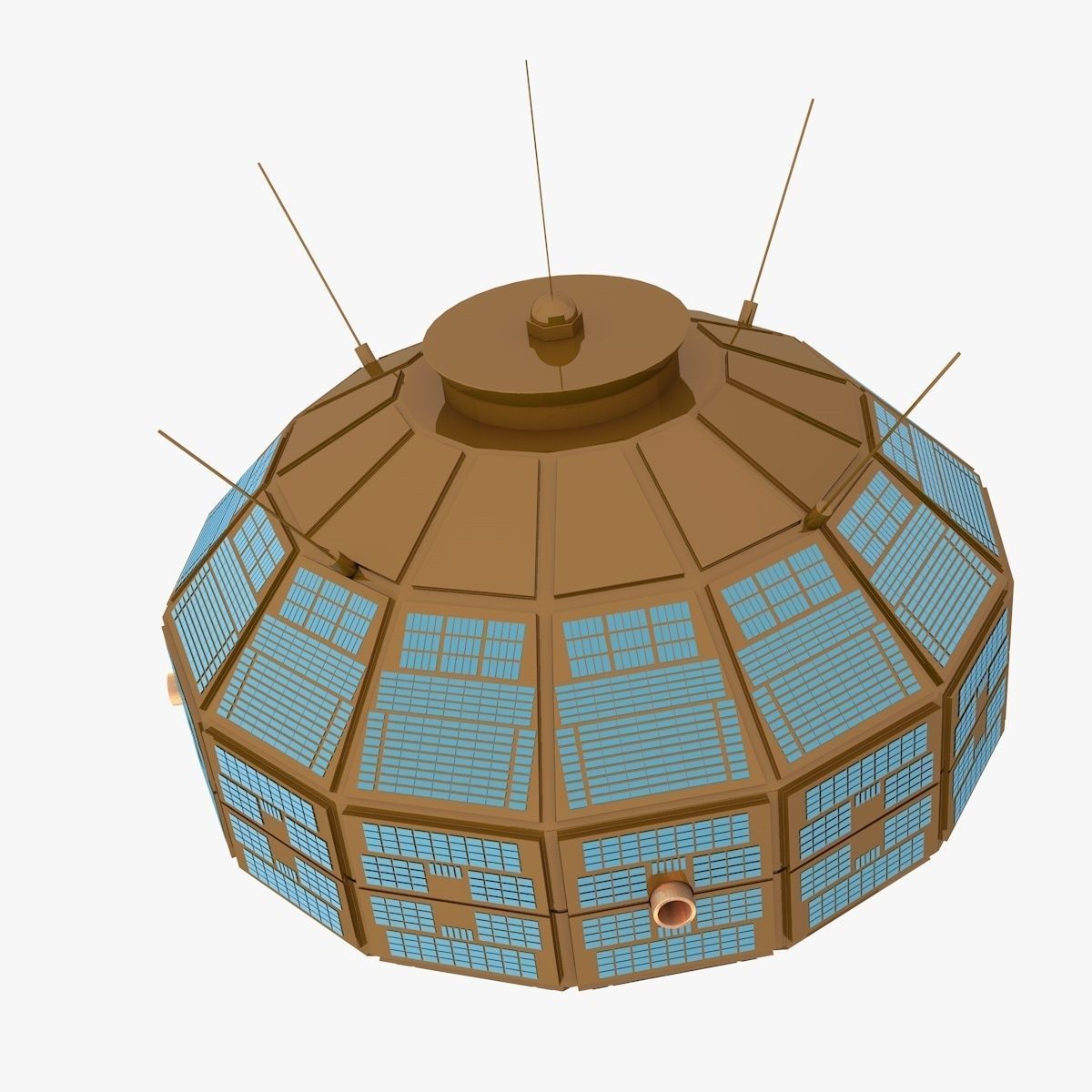 Aloutte 3D print model_1
