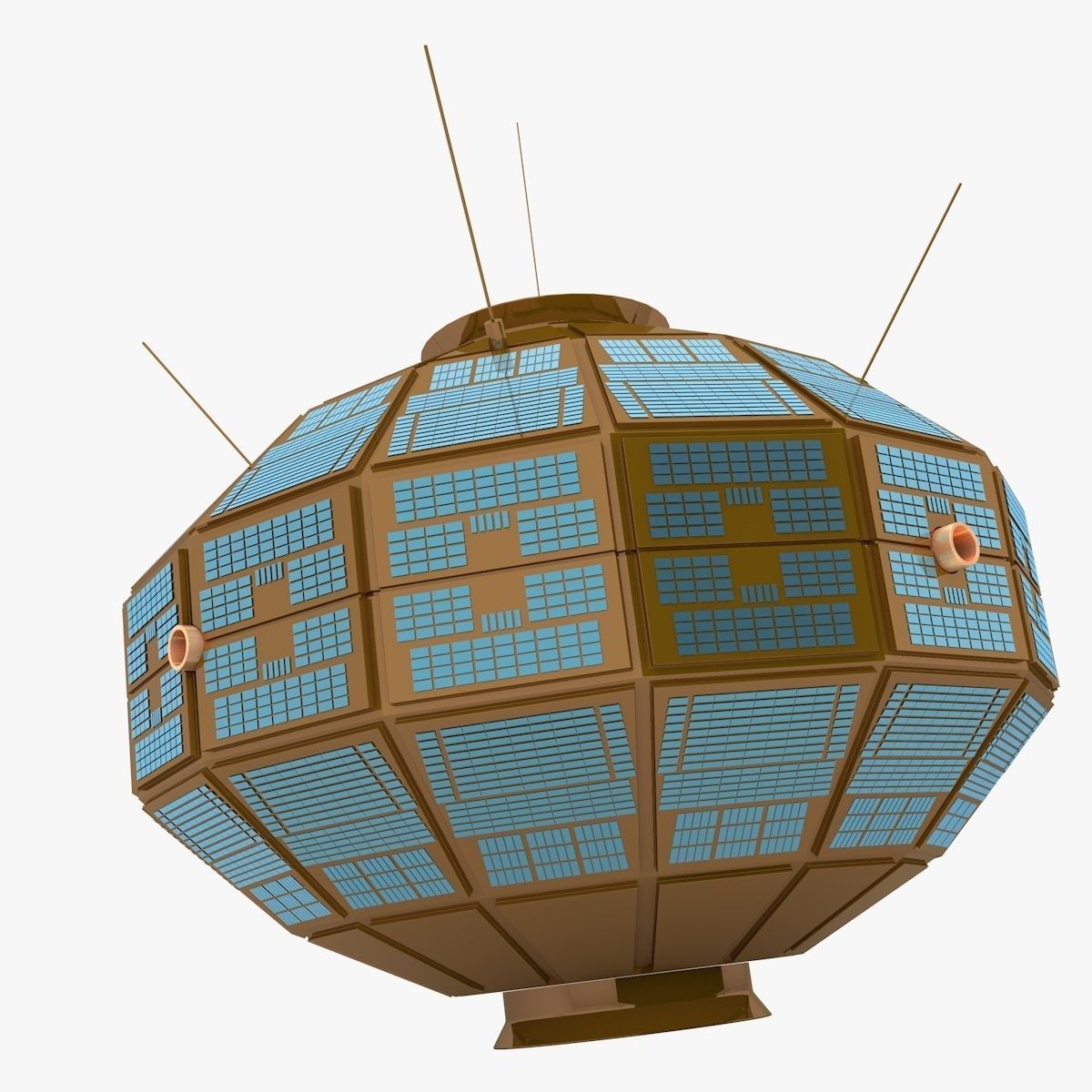 Aloutte 3D print model_2