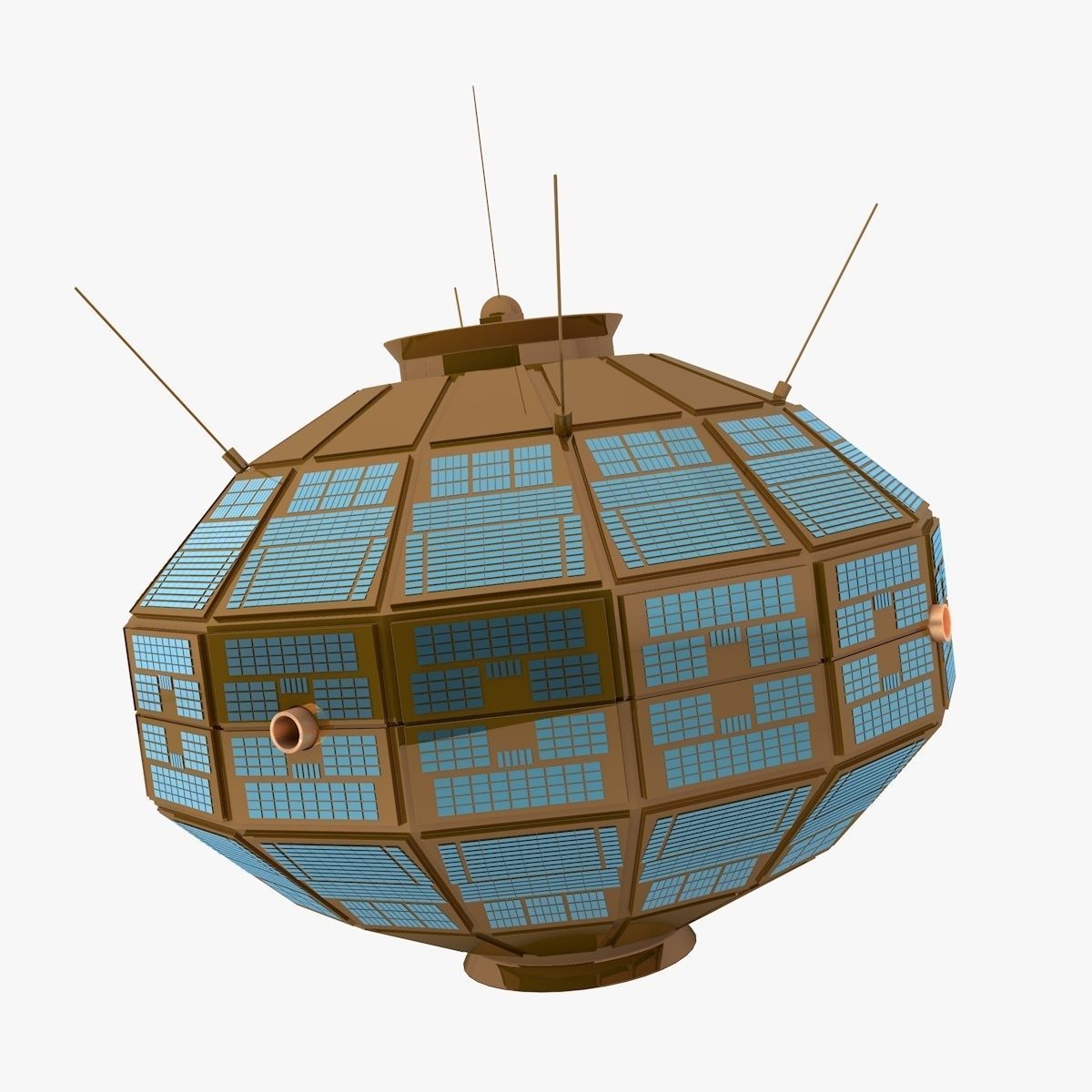 Aloutte 3D print model_0