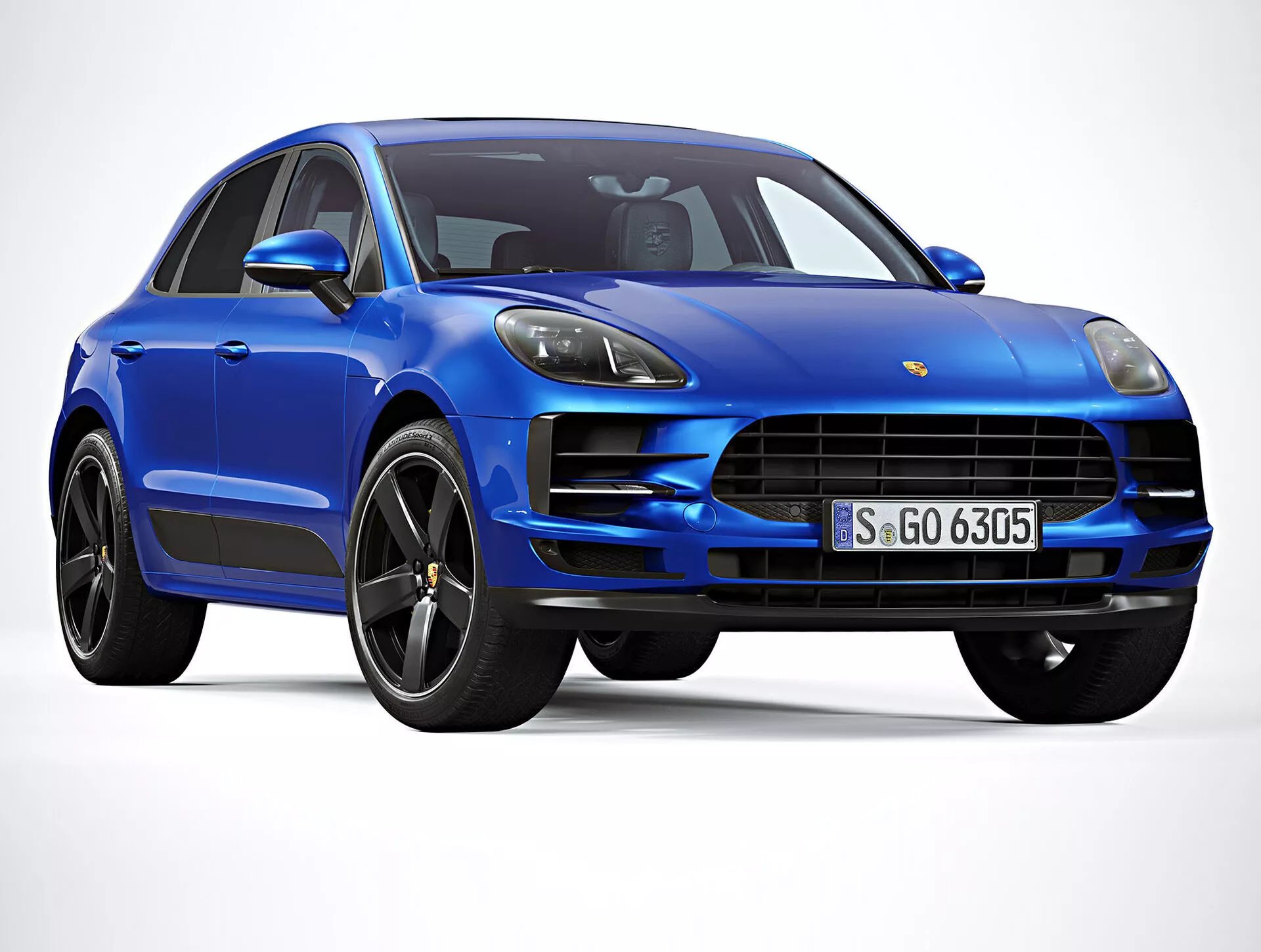 2019 Porsche Macan 3D model