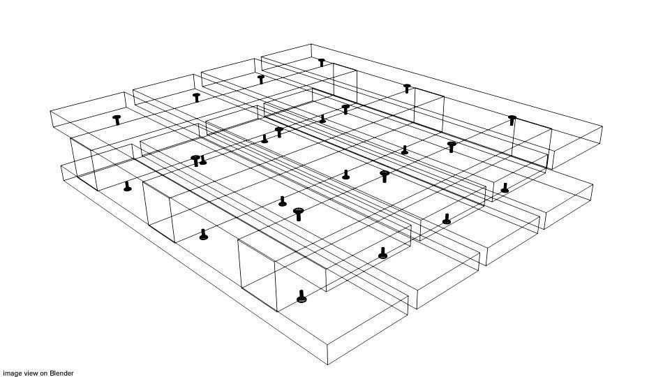 Pallet - Type 1 3D model_3
