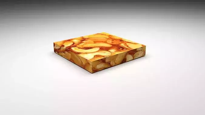 Cashew Chikki 3D model