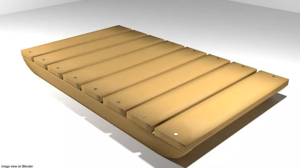 Pallet - Type 2 3D model_0