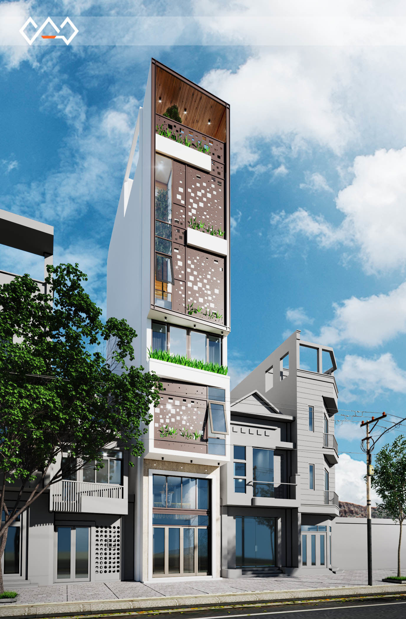 BamBoo House 3D model_1