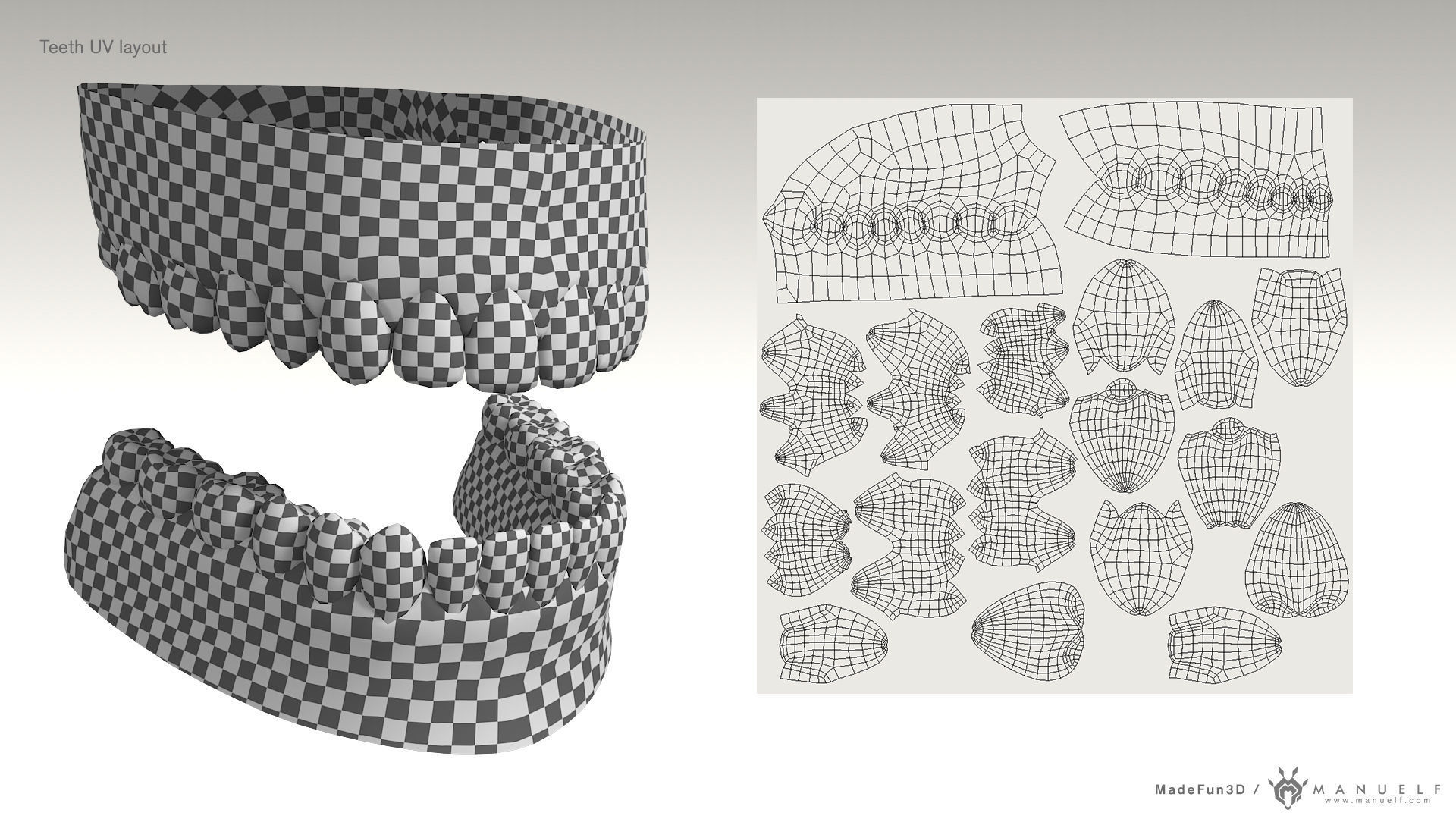 3D Character Bust BaseMesh Pack for games Low-poly 3D model_16