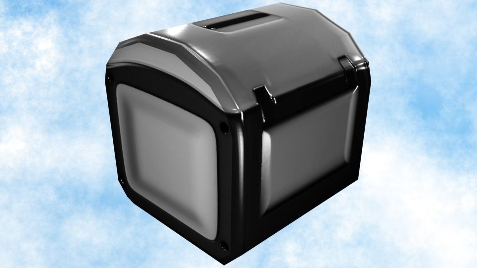 Low-Poly Resource Chest Pack Low-poly 3D model_8