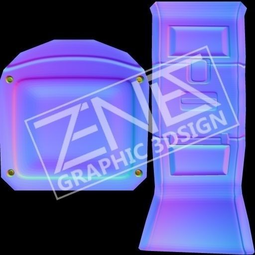 Low-Poly Resource Chest Pack Low-poly 3D model_13