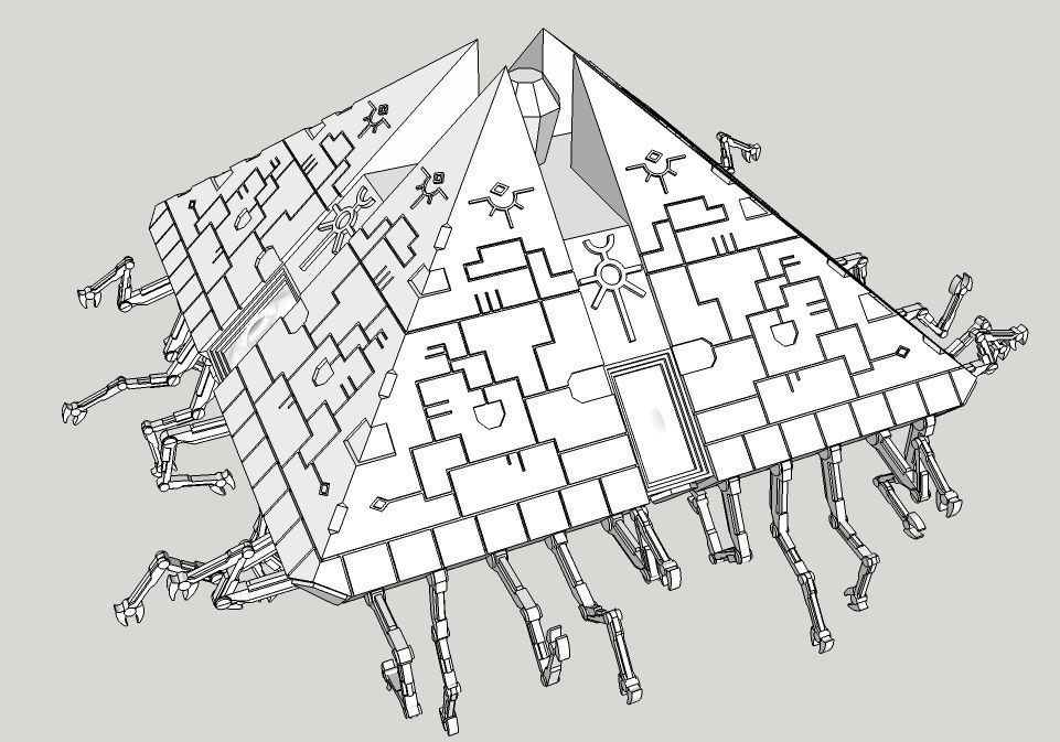 6mm DeathBot Abattoir 3D print model_3
