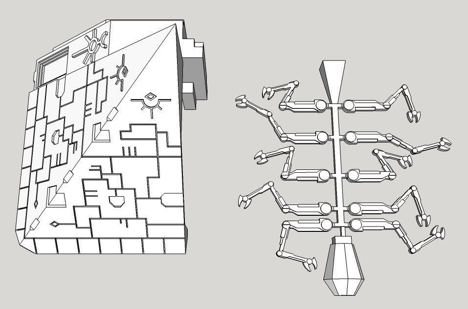 6mm DeathBot Abattoir 3D print model_4