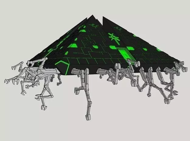 6mm DeathBot Abattoir 3D print model_0