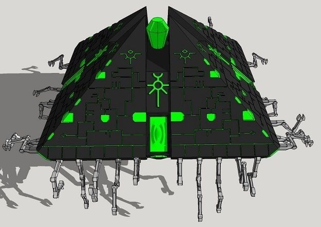 6mm DeathBot Abattoir 3D print model_2