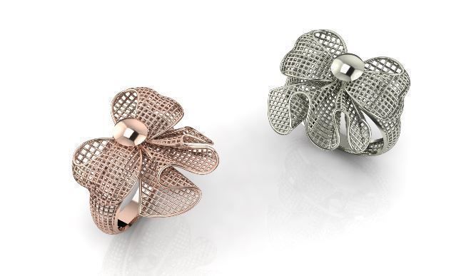 cage jewelry designer fashion 3D print model