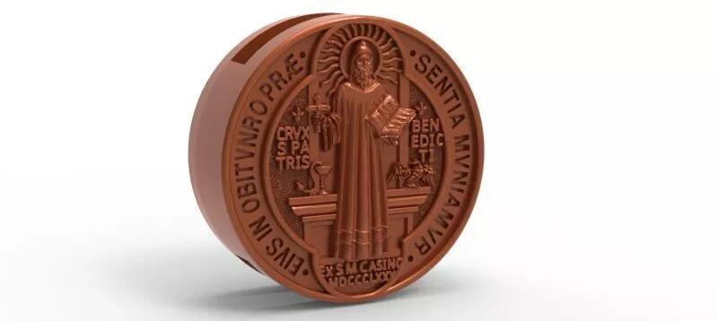Metal Pendant Religion 3D print model