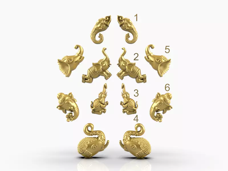 Elephant CAD file-2 3D print model